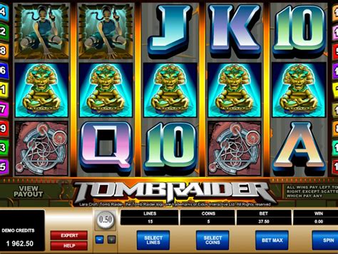 Tomb Raider  игровой автомат Microgaming